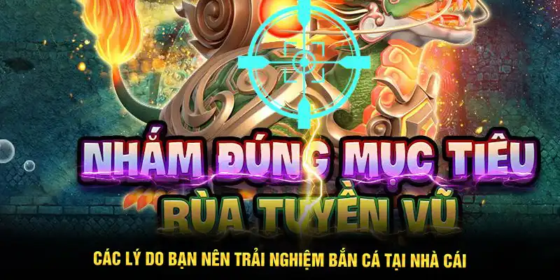 Các lý do bạn nên trải nghiệm bắn cá tại nhà cái