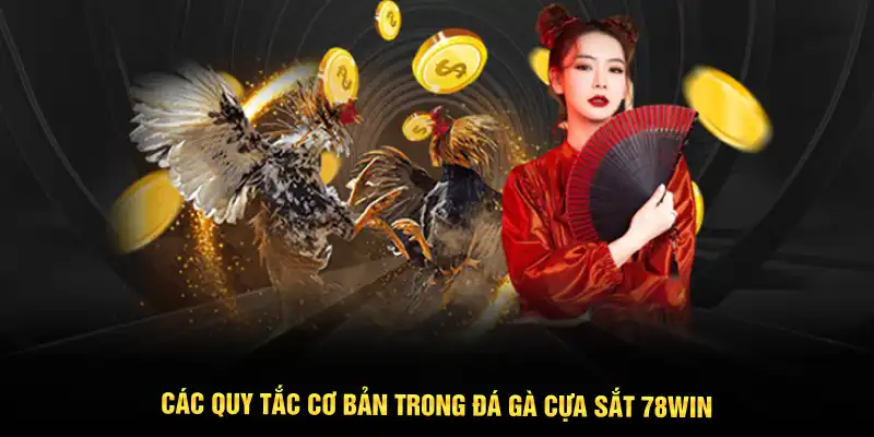 Các quy tắc cơ bản trong đá gà cựa sắt 78WIN